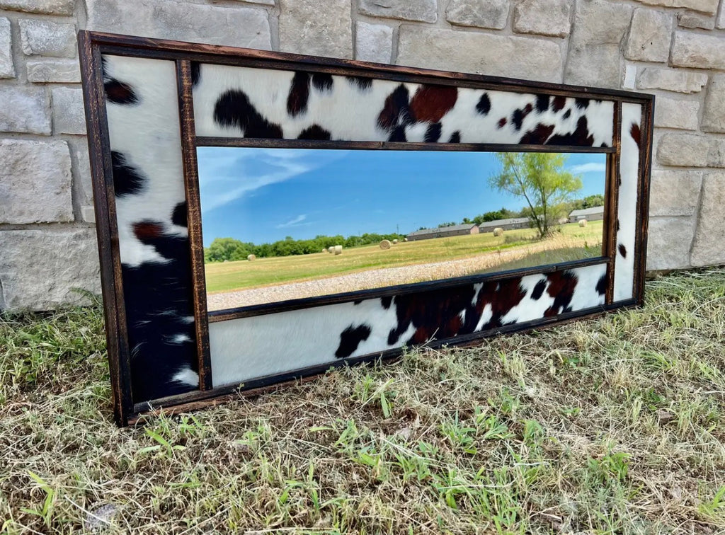 Cowhide Body Mirrors