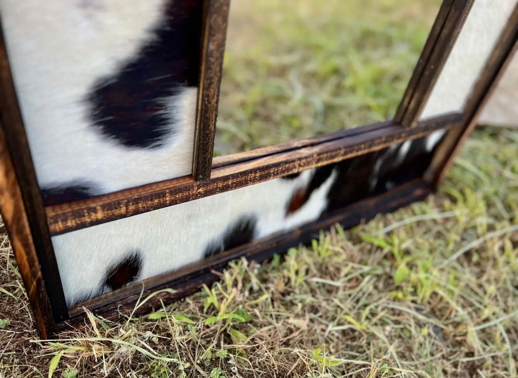 Cowhide Body Mirrors