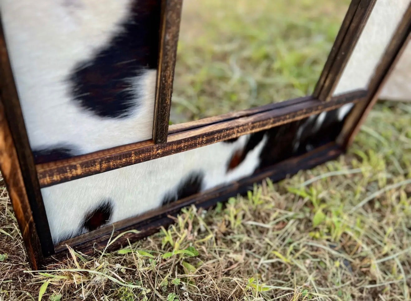 Cowhide Body Mirrors
